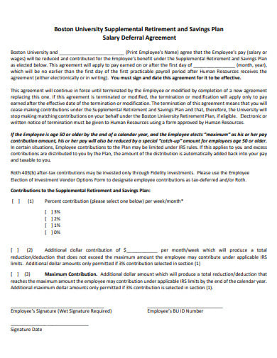 retirement-saraly-plan-agreement-in-pdf