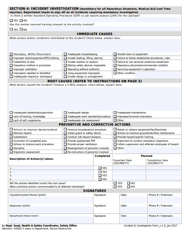 10+ Office Incident Report Templates in DOC | PDF