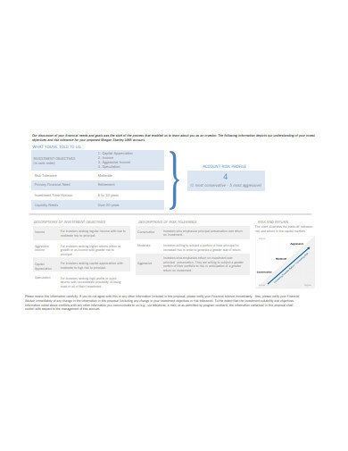 sample investment management proposal template