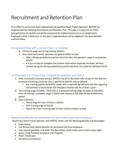 sample-recruitment-and-retention-plan-template