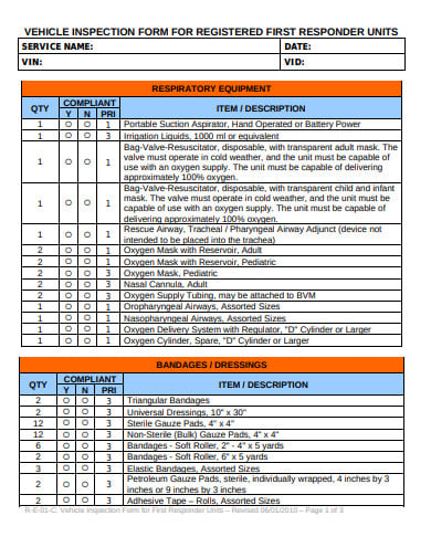 sample-weekly-vehicle-inspection-form-template
