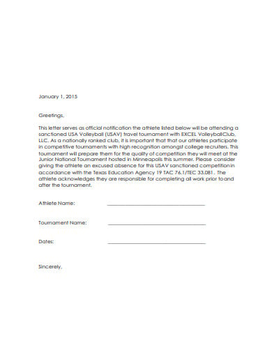 school absence excuse letter template