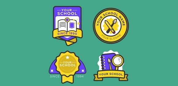 school badge templates