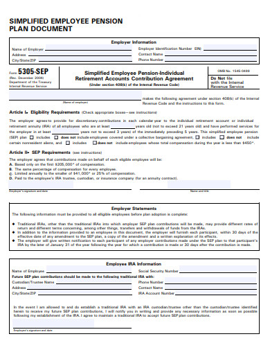 simplified-employee-pension-plan-document-template