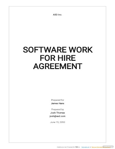 Work Agreement Template - 37+ Free Word, PDF Documents Download | Free ...