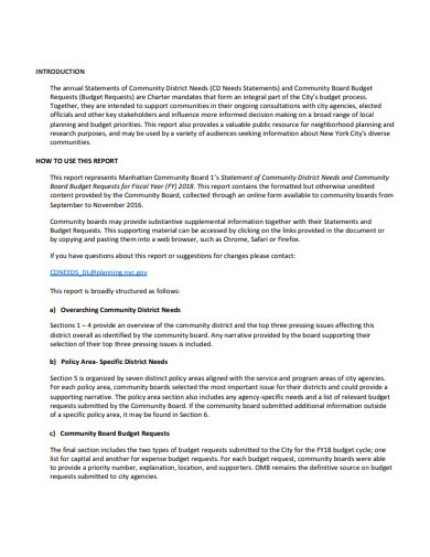 11+ Needs Statement Templates in PDF | DOC
