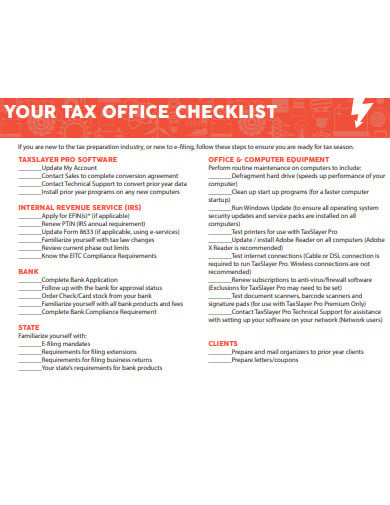 tax-office-supply-checklist-template