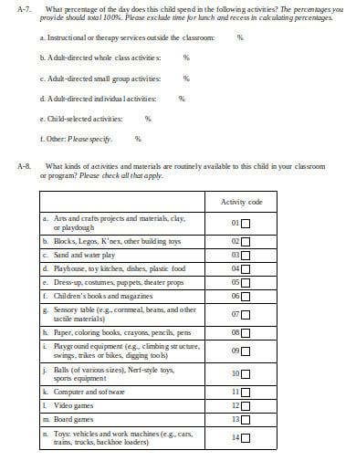 teacher appreciation questionnaire doc