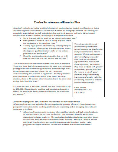 teacher-recruitment-and-retention-plan-template