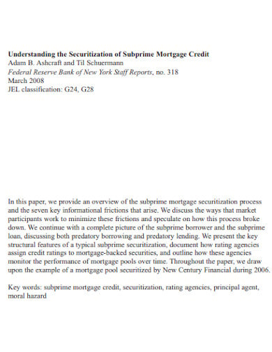 understanding-the-securitization-of-subprime-mortgage-credit