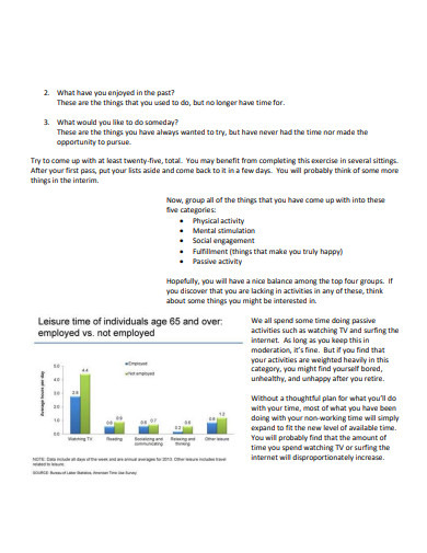 11+ Retirement Daily Schedule Templates in PDF | DOC