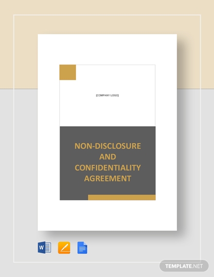 non-disclosure-and-confidentiality-agreement