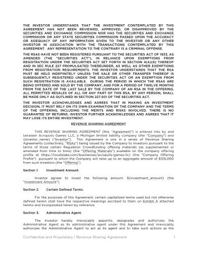 9+ Revenue Sharing Agreement Templates in Google Docs | Word | Pages | PDF