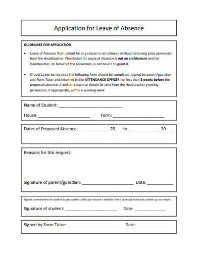 apllication-request-for-leave-of-absence-template