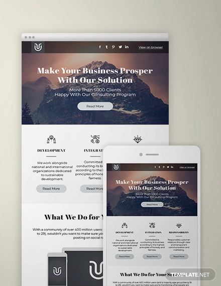 basic newsletter template