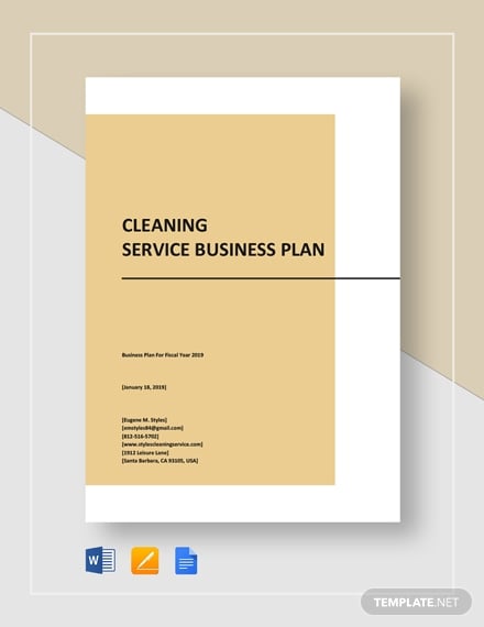 cleaning-service-business-plan