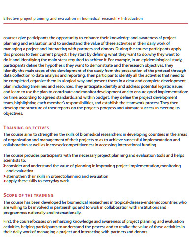 clinical research project management plan