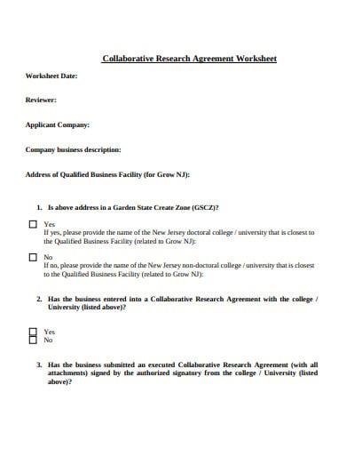collaborative-research-agreement-worksheet