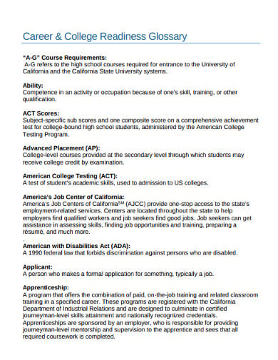 college-readiness-plan-glossary