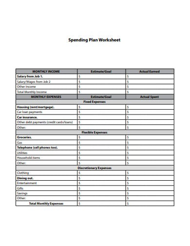 common-core-spending-plan-worksheet