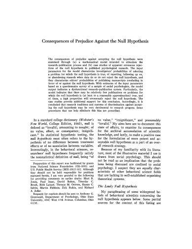 consequences null hypothesis template