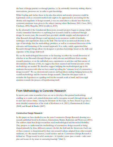 constructive research hypothesis template