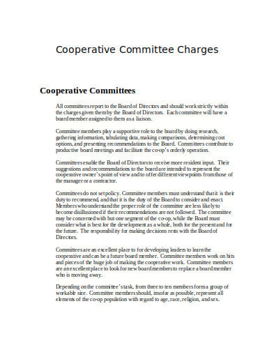 cooperative-committee-policy-example