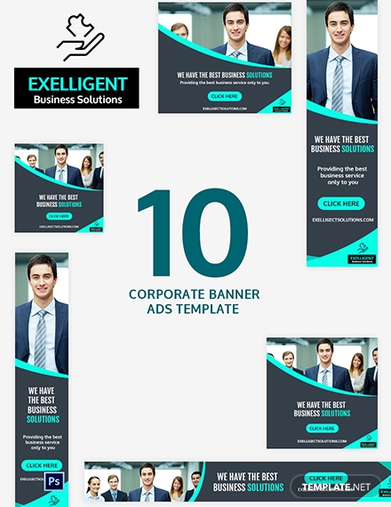 corporate banner ads template