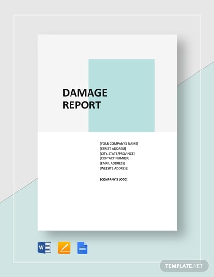 damage report