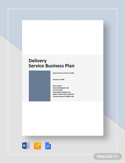 service department business plan template