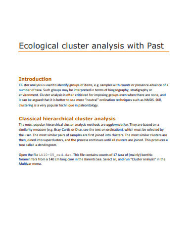 ecological-cluster-analysis-with-past-template