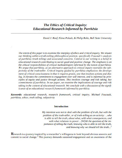 Free 10 Educational Research Ethics Templates In Pdf Ms Word