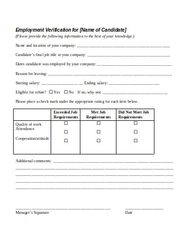 10+ Employment Reference Request Form Templates In Pdf 