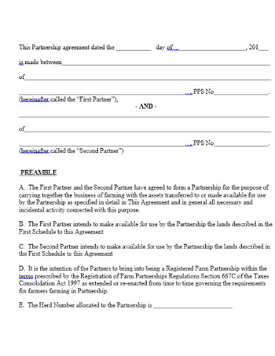 event partnership agreement template in doc