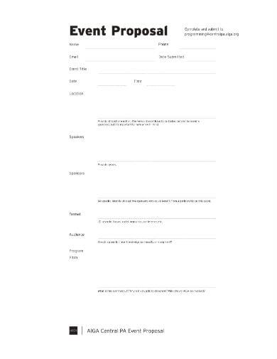 event-proposal-sample-template