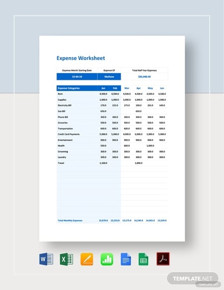 10 Expense Allocation Templates In Ai Google Docs Google Sheets Excel Word Numbers Pages Pdf Publisher Free Premium Templates