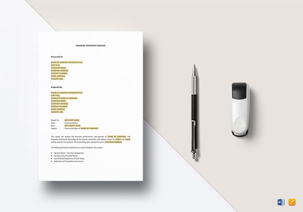 financial statement analysis mockup 600x420