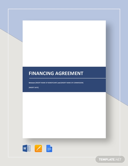 financing agreement