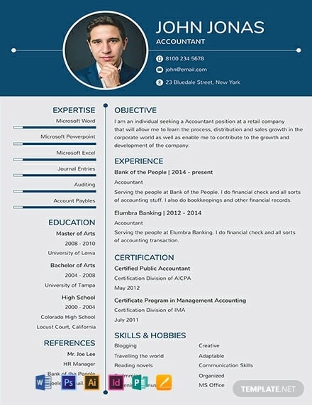 free banking resume for freshers template