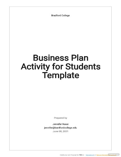 36+ Activity Plan - Sample, Example, Format