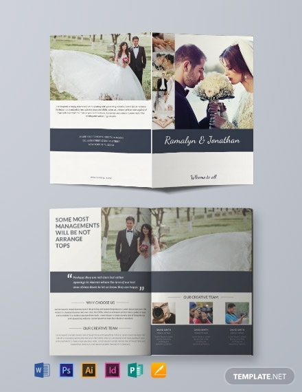 26+ Wedding Planner Brochure Templates - PSD, AI, Docs, Pages