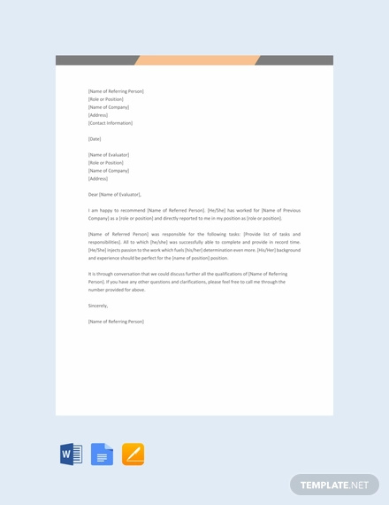 Employment Letter 6 Free Sample Example Format Free Premium Templates