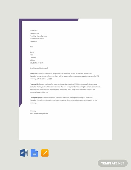 short-and-simple-resignation-letter-sample-database-letter-template