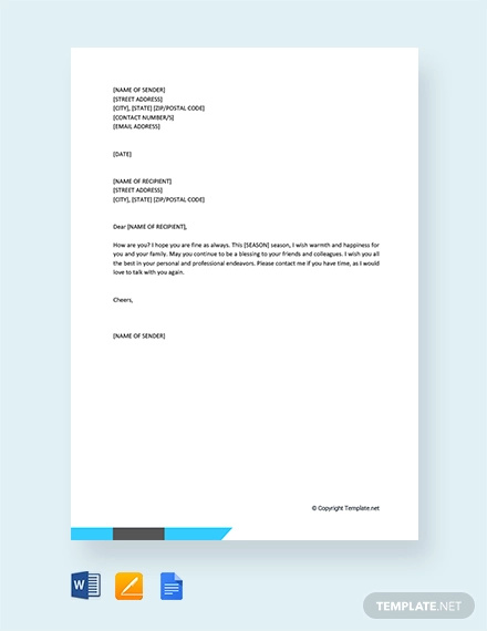 33+ Letter Writing Templates - Free Sample, Example Format Download ...