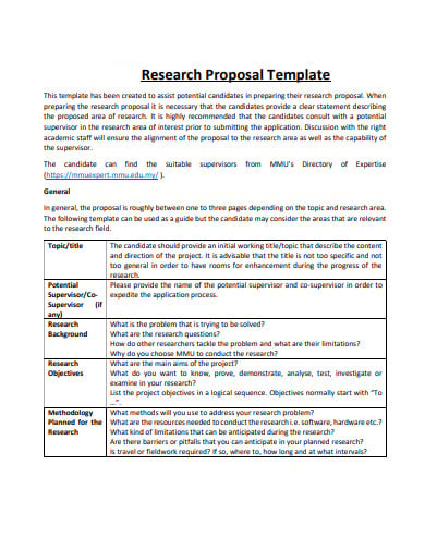 gantt chart research proposal template