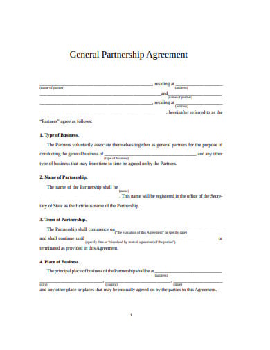 general-partnership-contract-and-agreement
