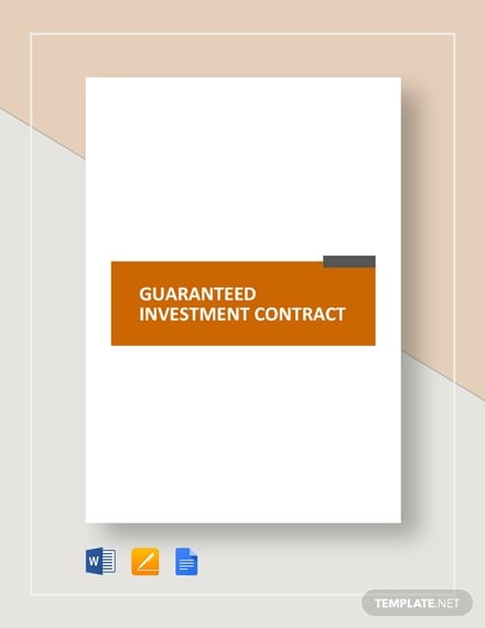 guaranteed investment contract