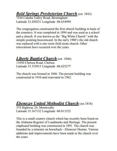 historical-church-itinerary