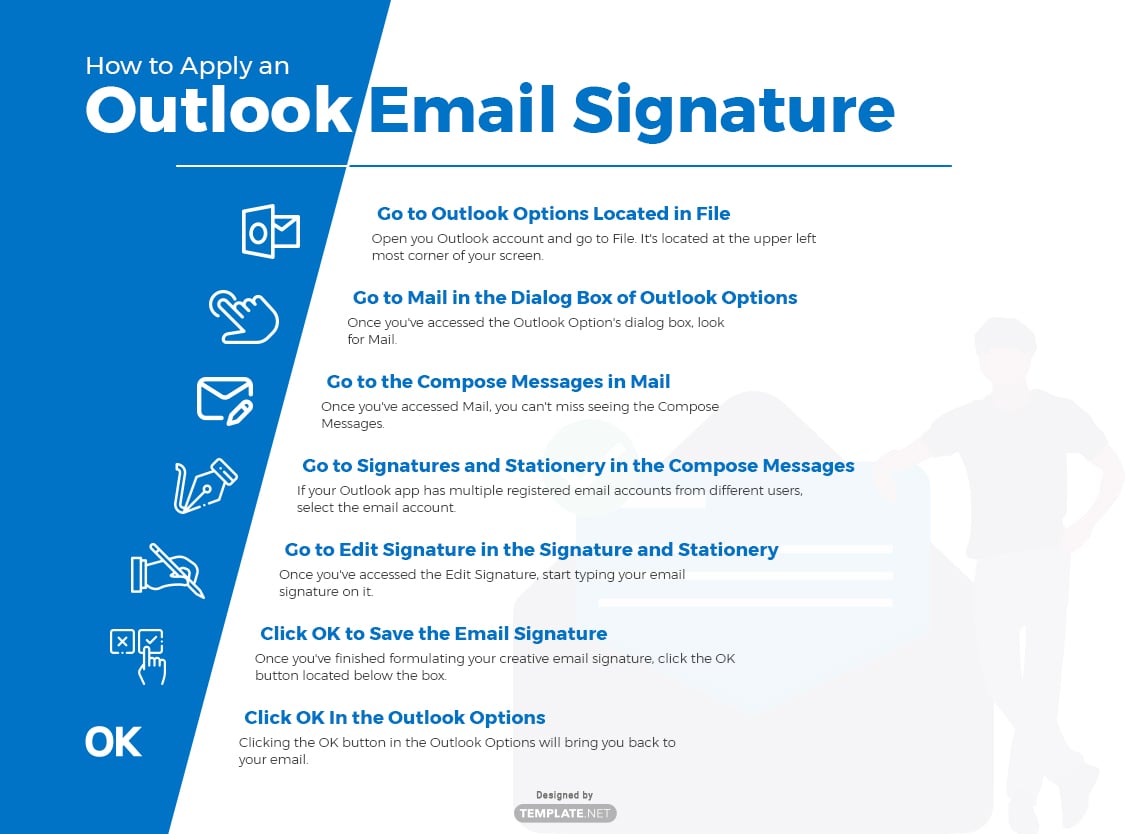 add html email signature outlook mobile