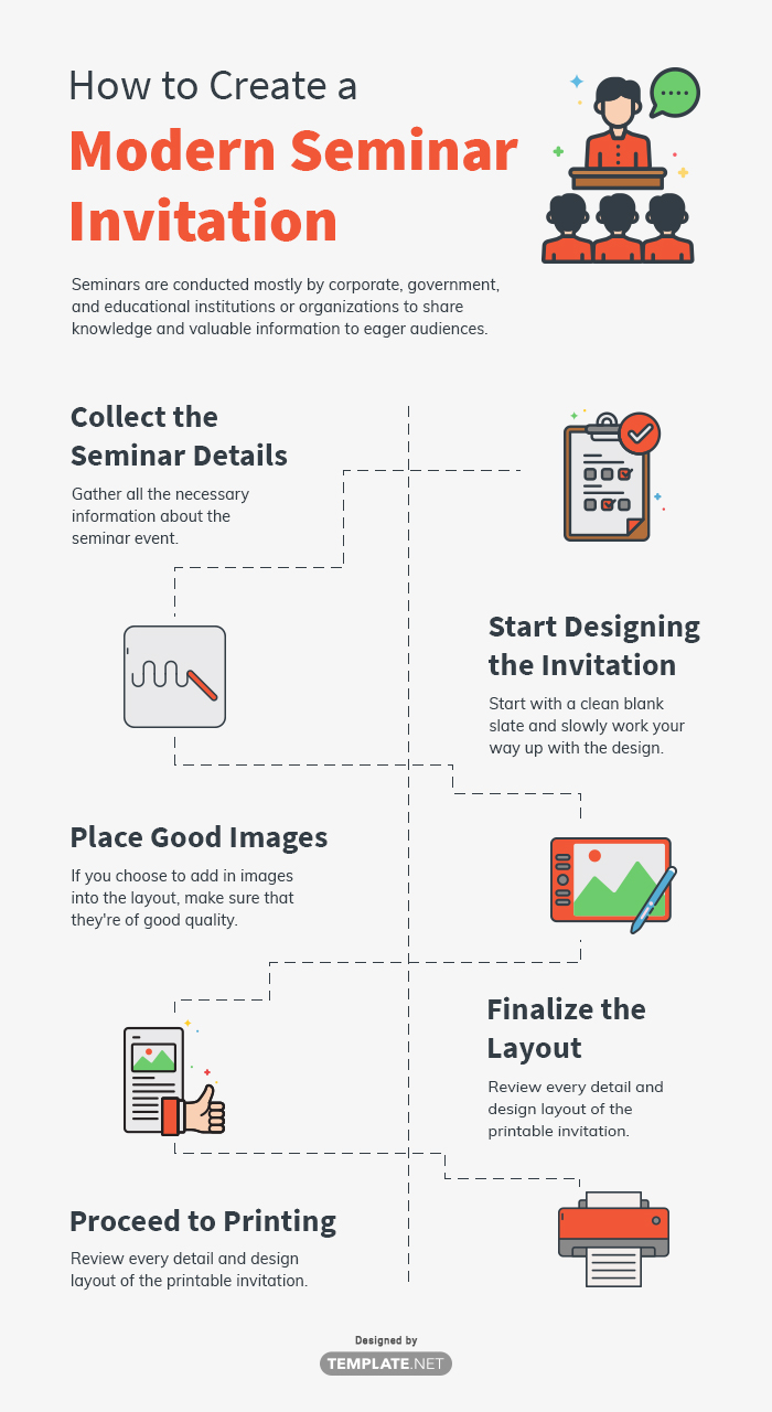 22+ Seminar Invitation Templates - Free Downloads  Template.net In Seminar Invitation Card Template